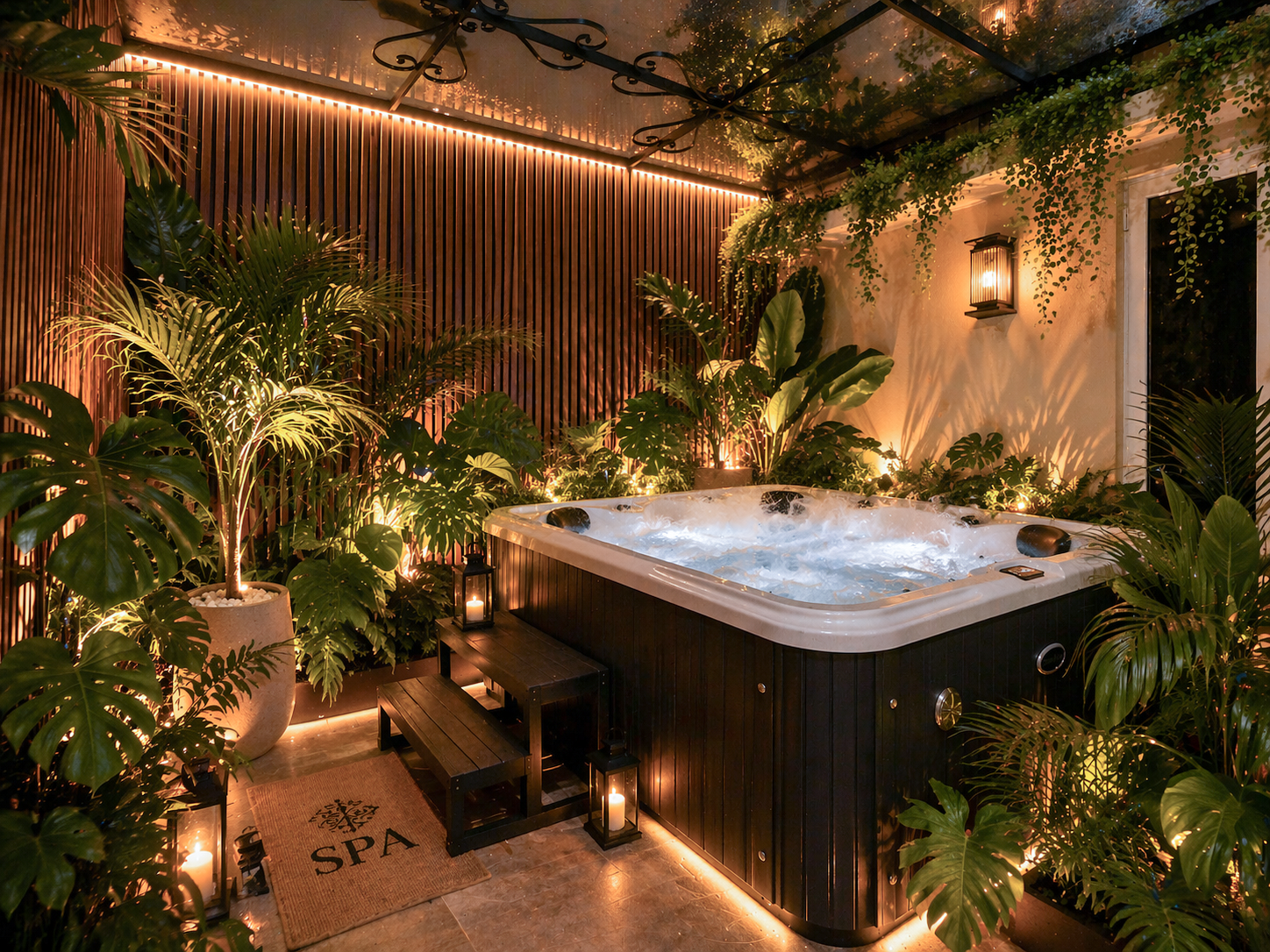 Jacuzzi at SOLÉA